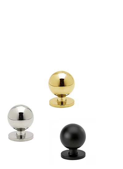 SOLLIDEN KNOPP - MÄSSING 339431, FÖRNICKLAD 339430, MATTSVART 339432